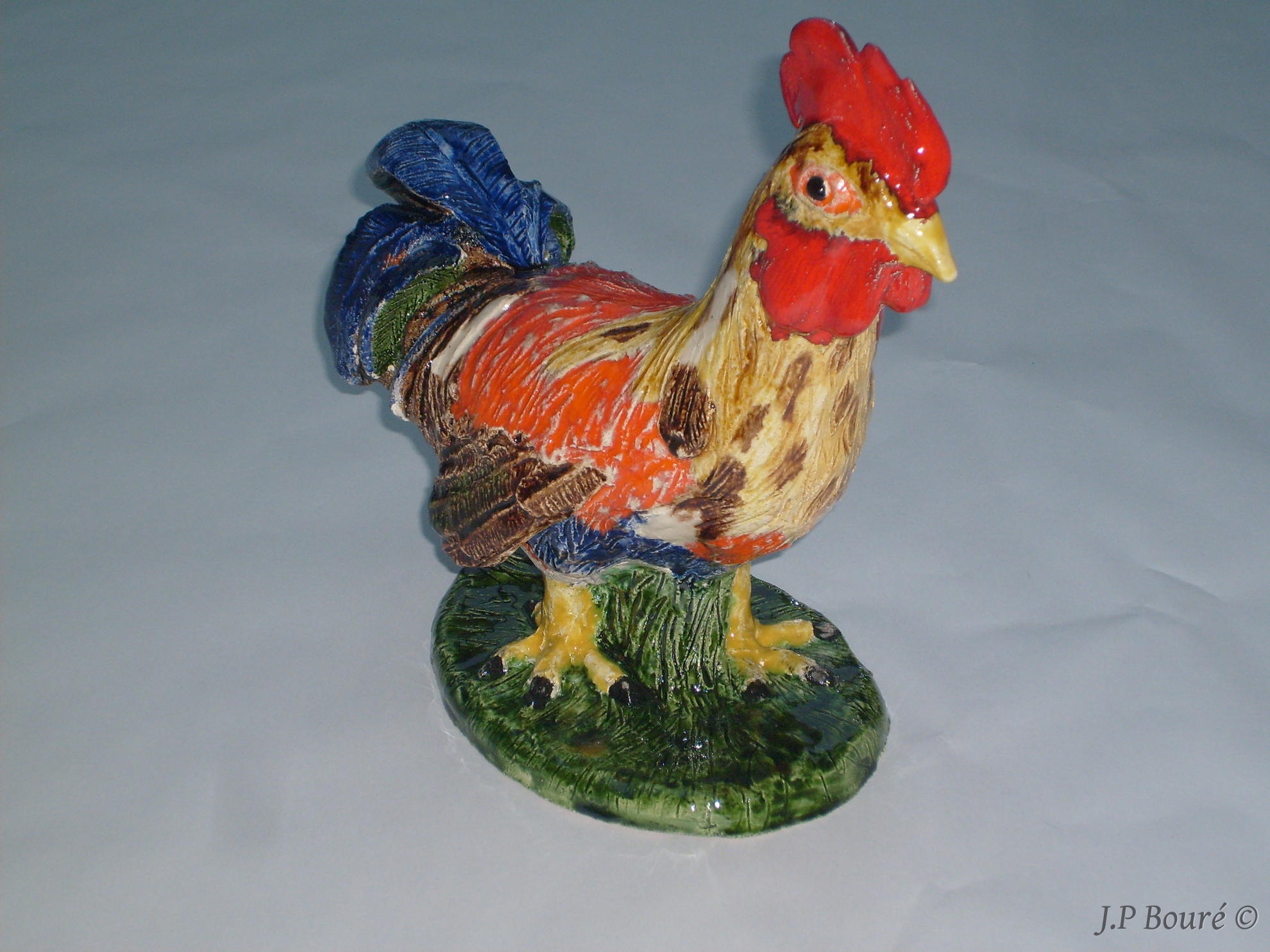 Image de couverture (Coq multicolore)