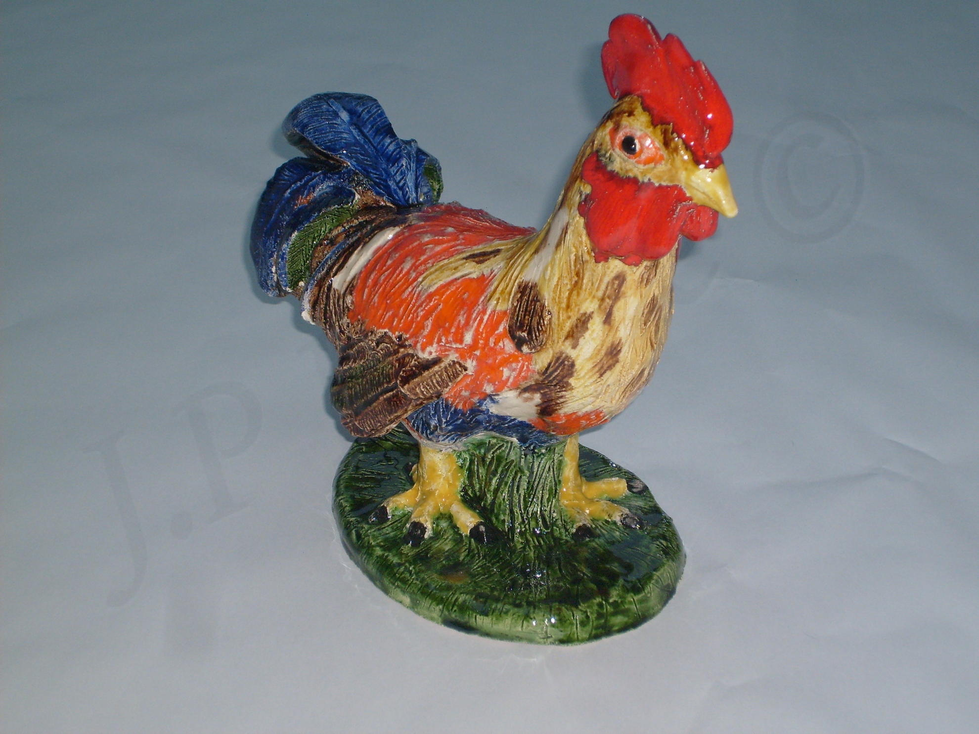 Image de couverture (Coq multicolore)