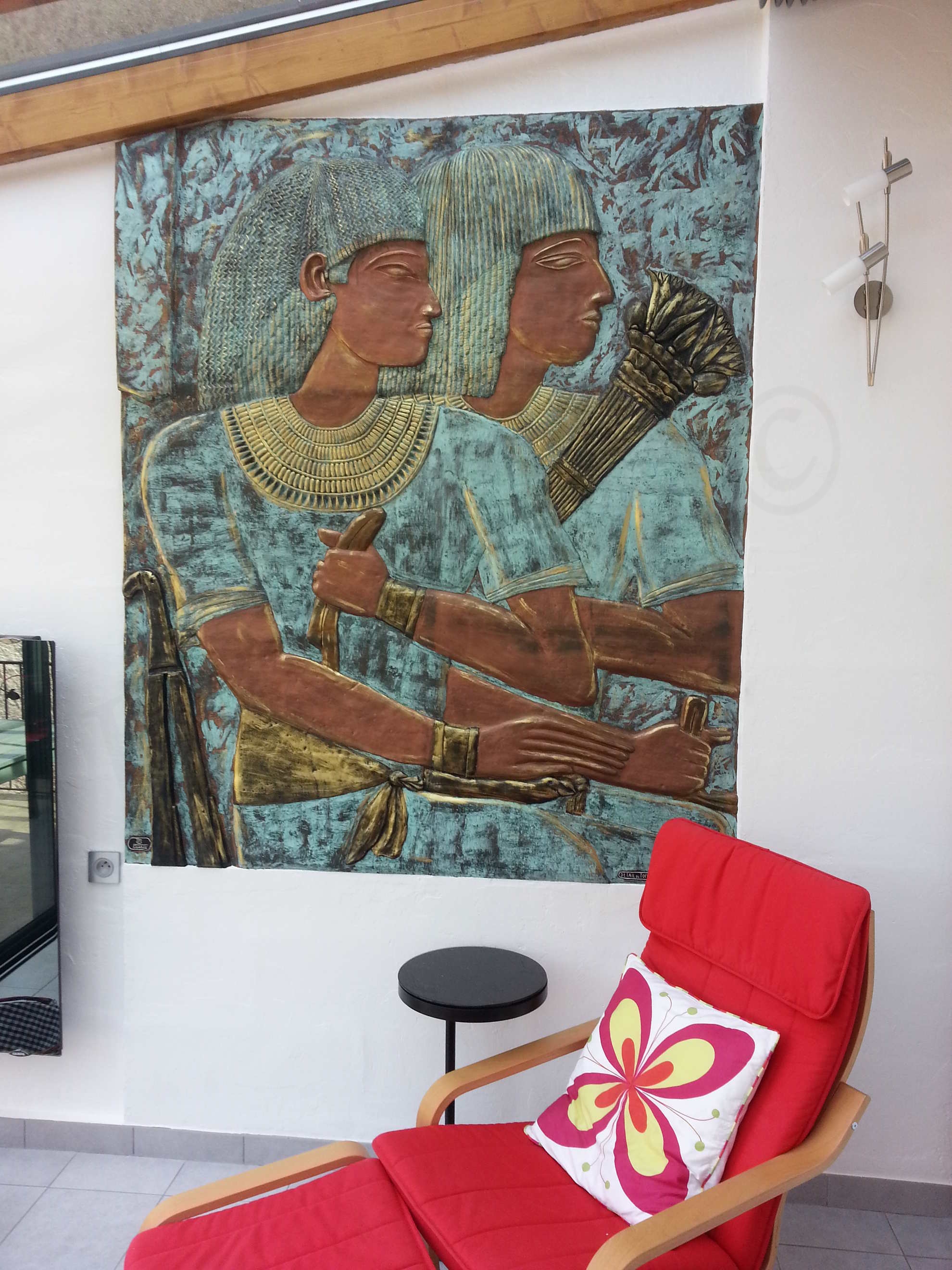 Image de couverture (Egypte : détail du tombeau de Ramses III)